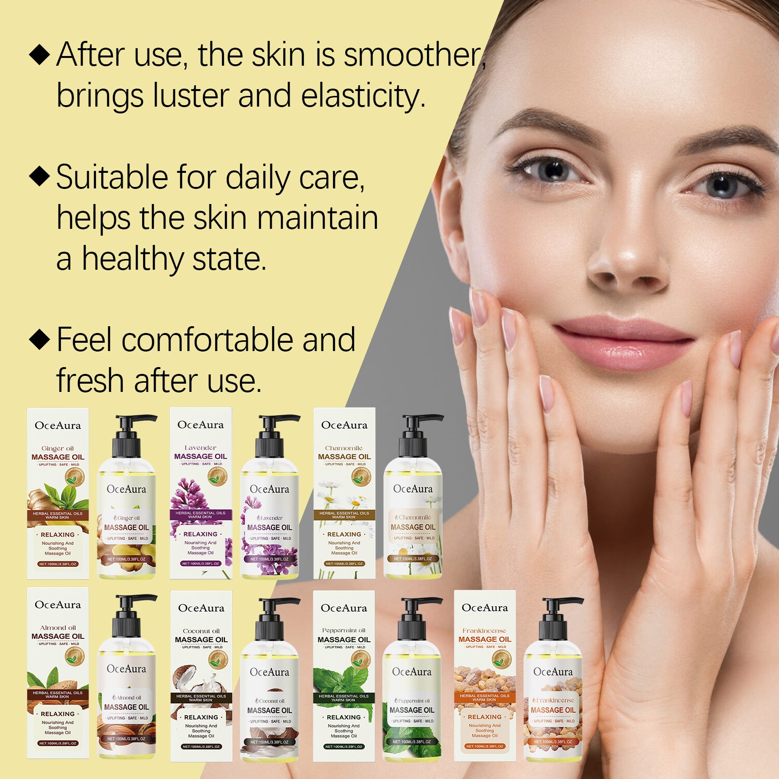 OceAura Almond Body Essential Oil